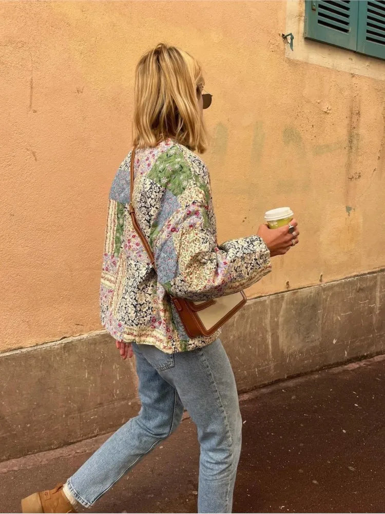 Amanda - printed streetwear summer coat