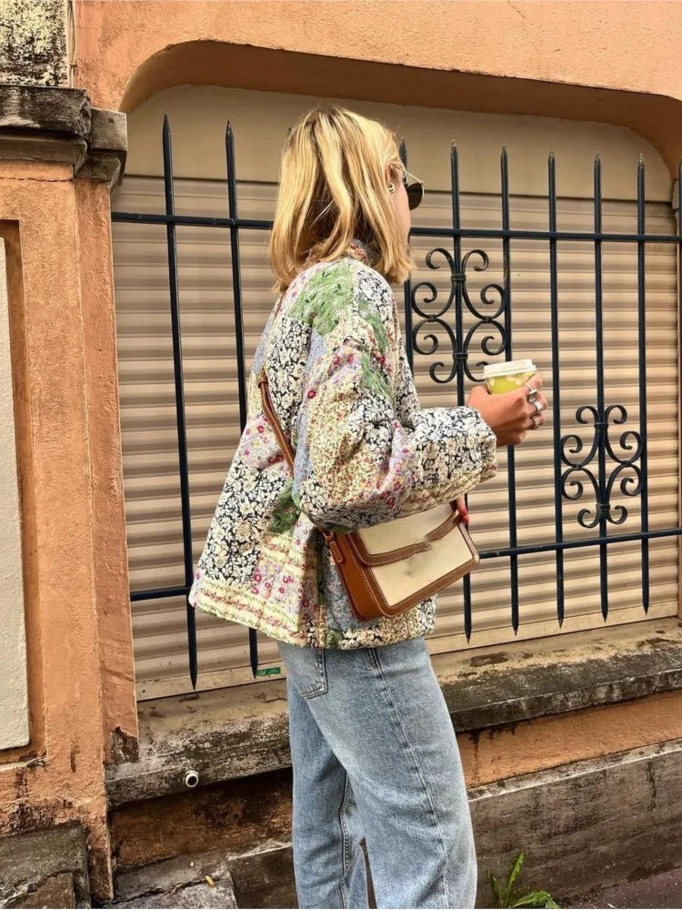 Amanda - printed streetwear summer coat