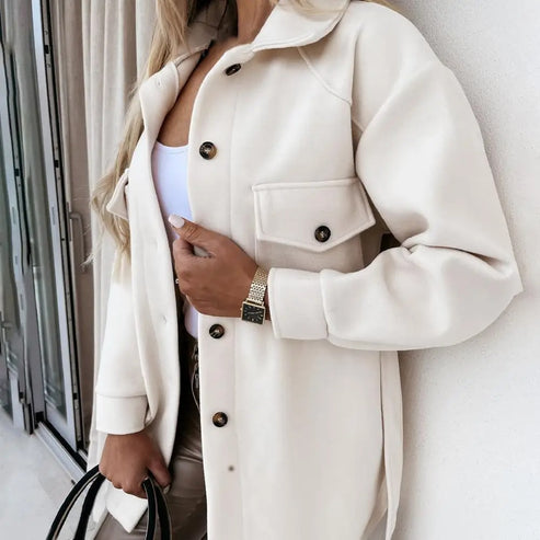 Women's leisure coat