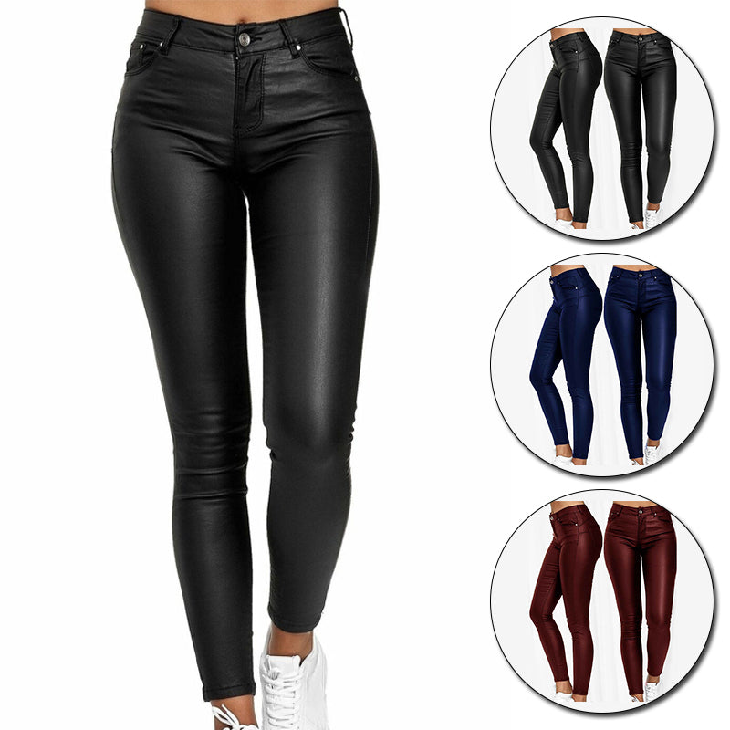 Stretch | Stretchable Leather Pants