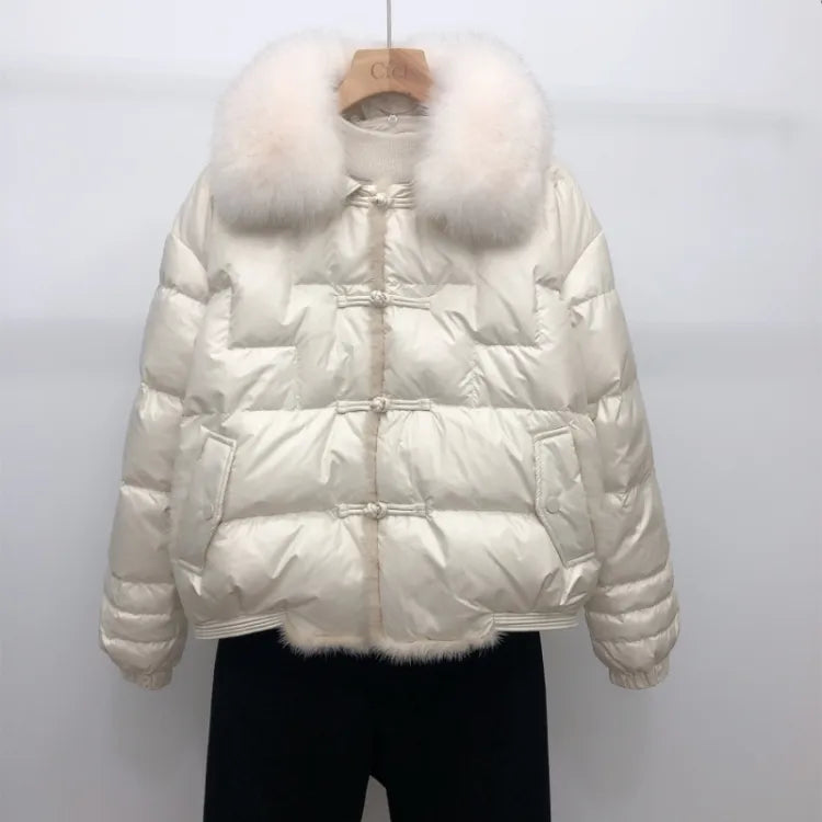 Lara Loose Puffer Jacket - Warm & Vintage