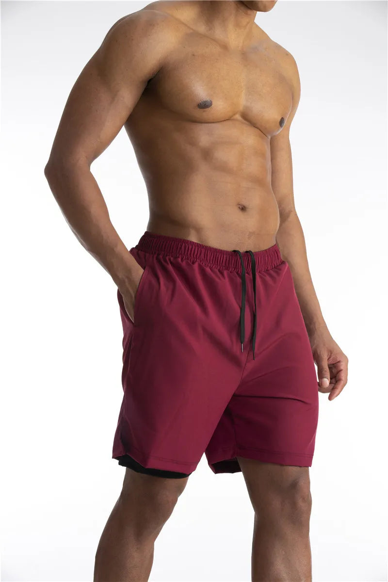 Armour Running Shorts with Liner and Phone Pocket