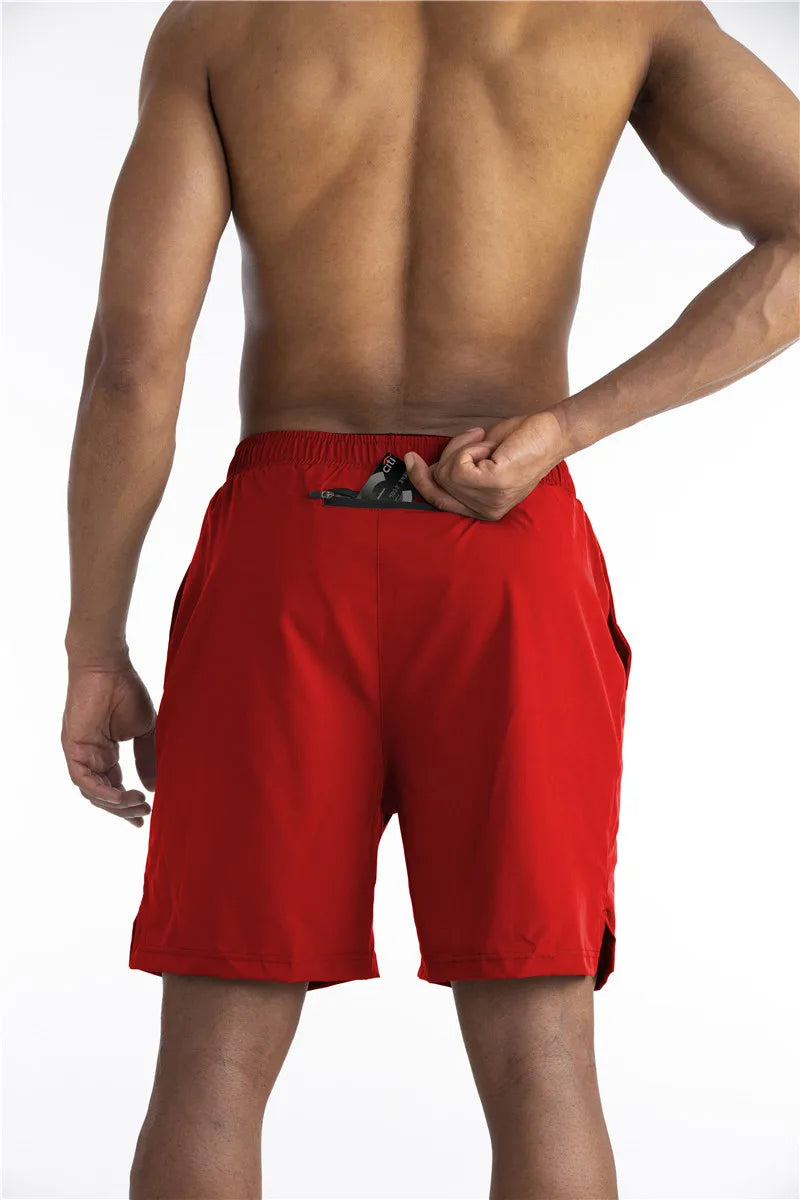 Armour Running Shorts with Liner and Phone Pocket