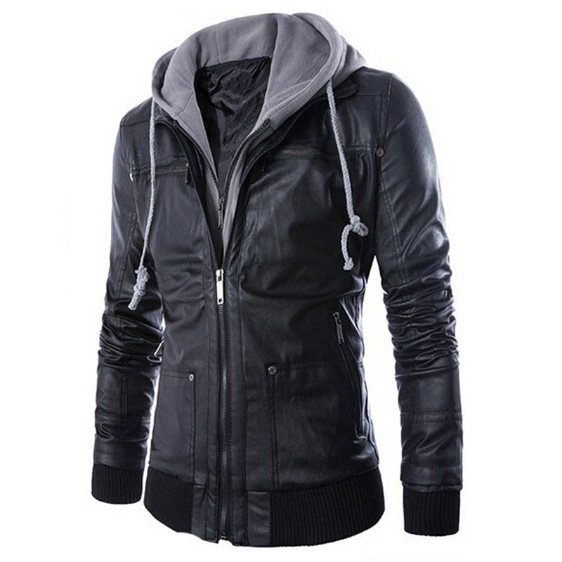 Leather jacket for women