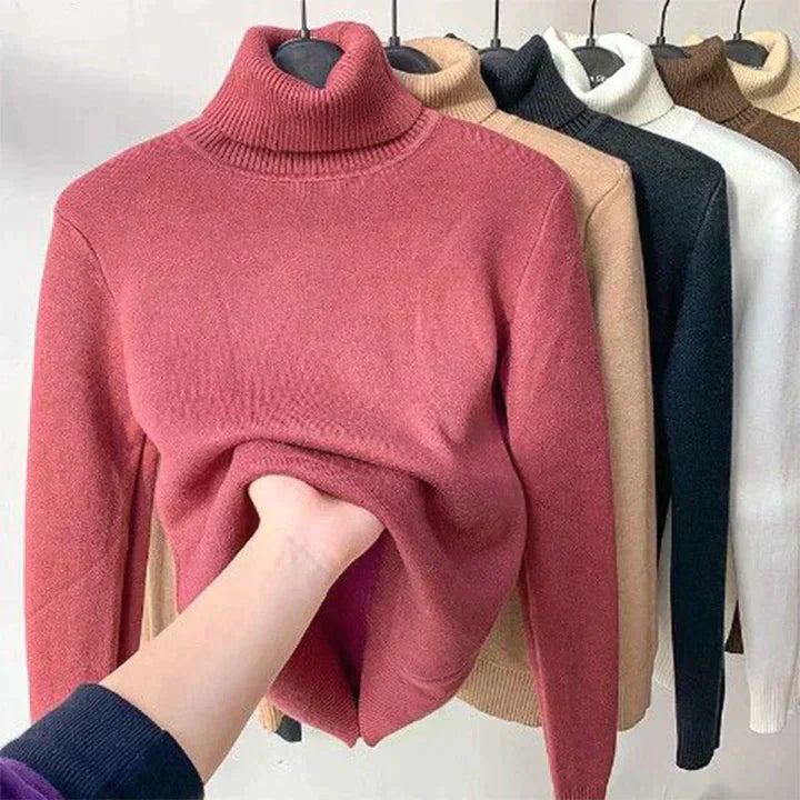 Comfortable fleece jumper