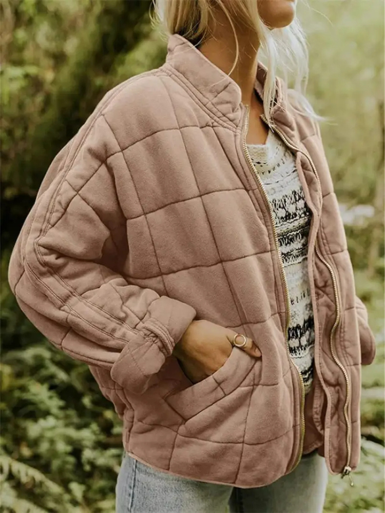 Oversize thick jacket for women