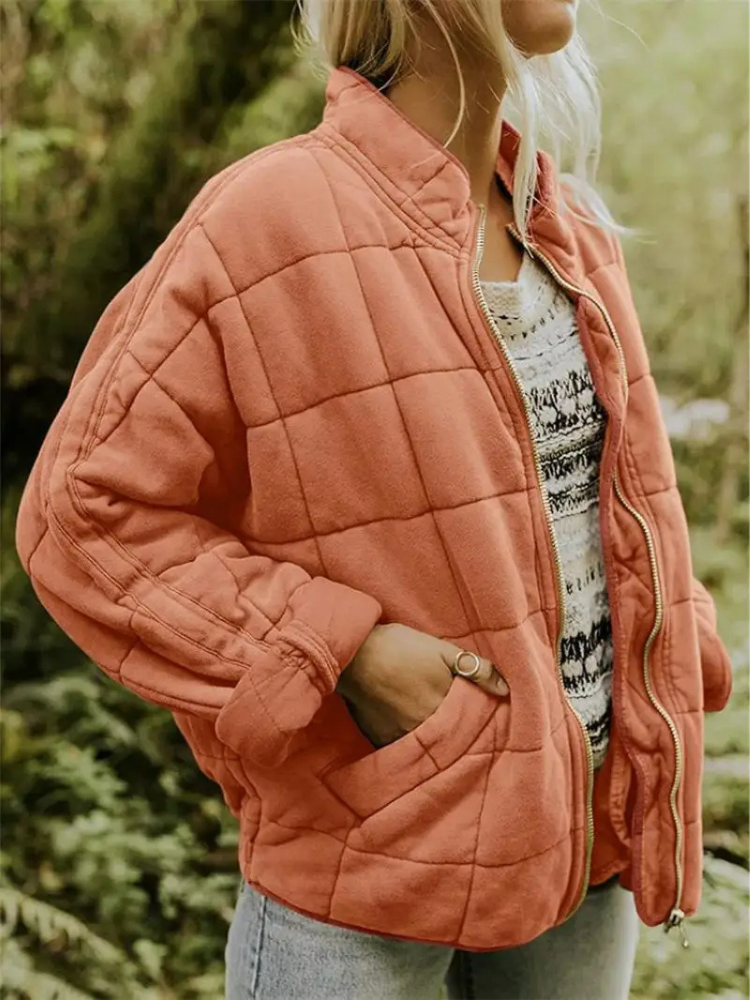 Oversize thick jacket for women