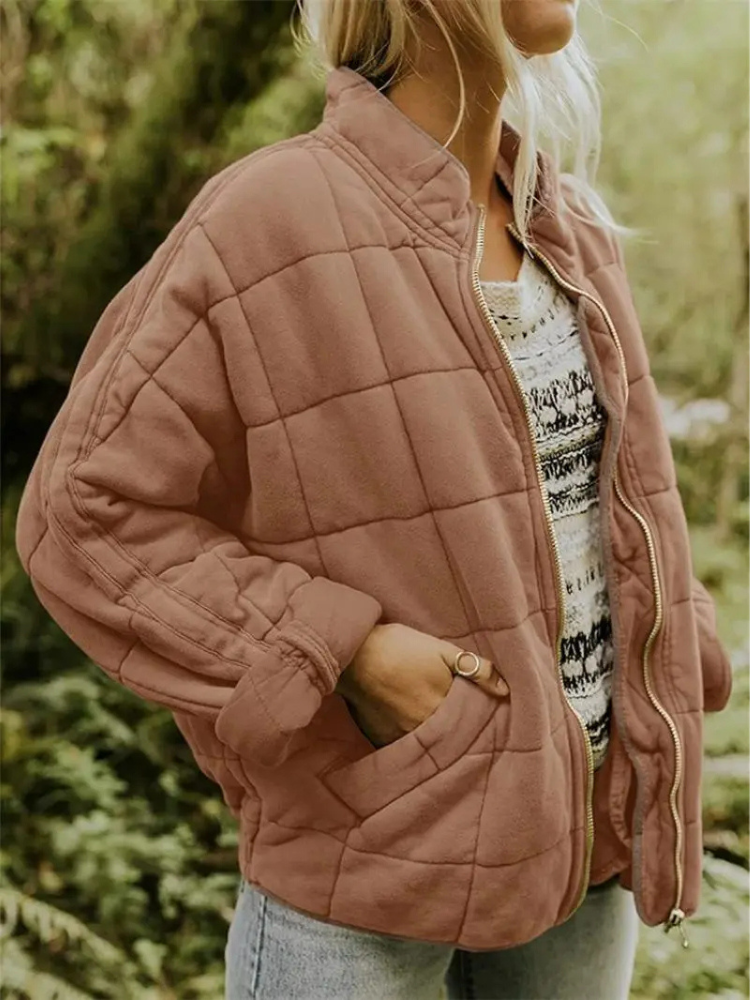 Oversize thick jacket for women