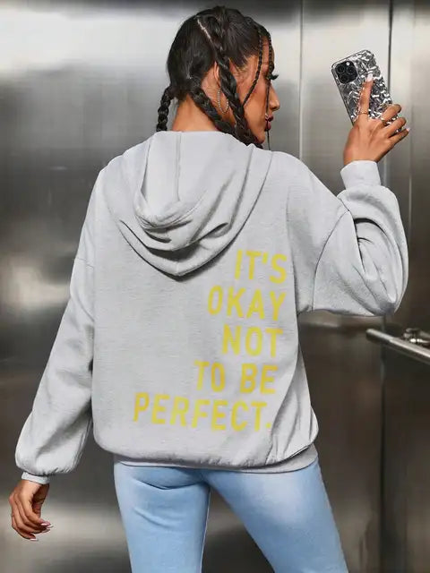 Imperfect art hooded jacket