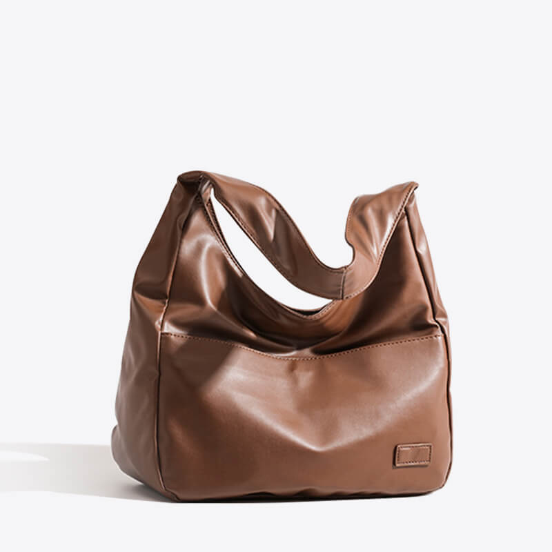 Monica | Leather hobo shoulder bag