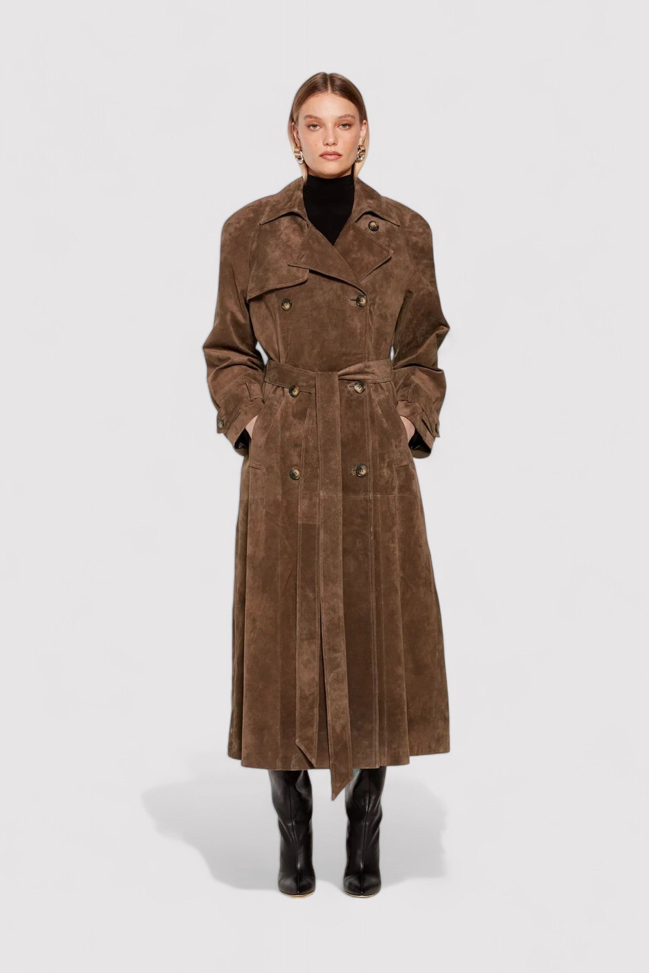 Ancien | Women's Faux Leather Coat