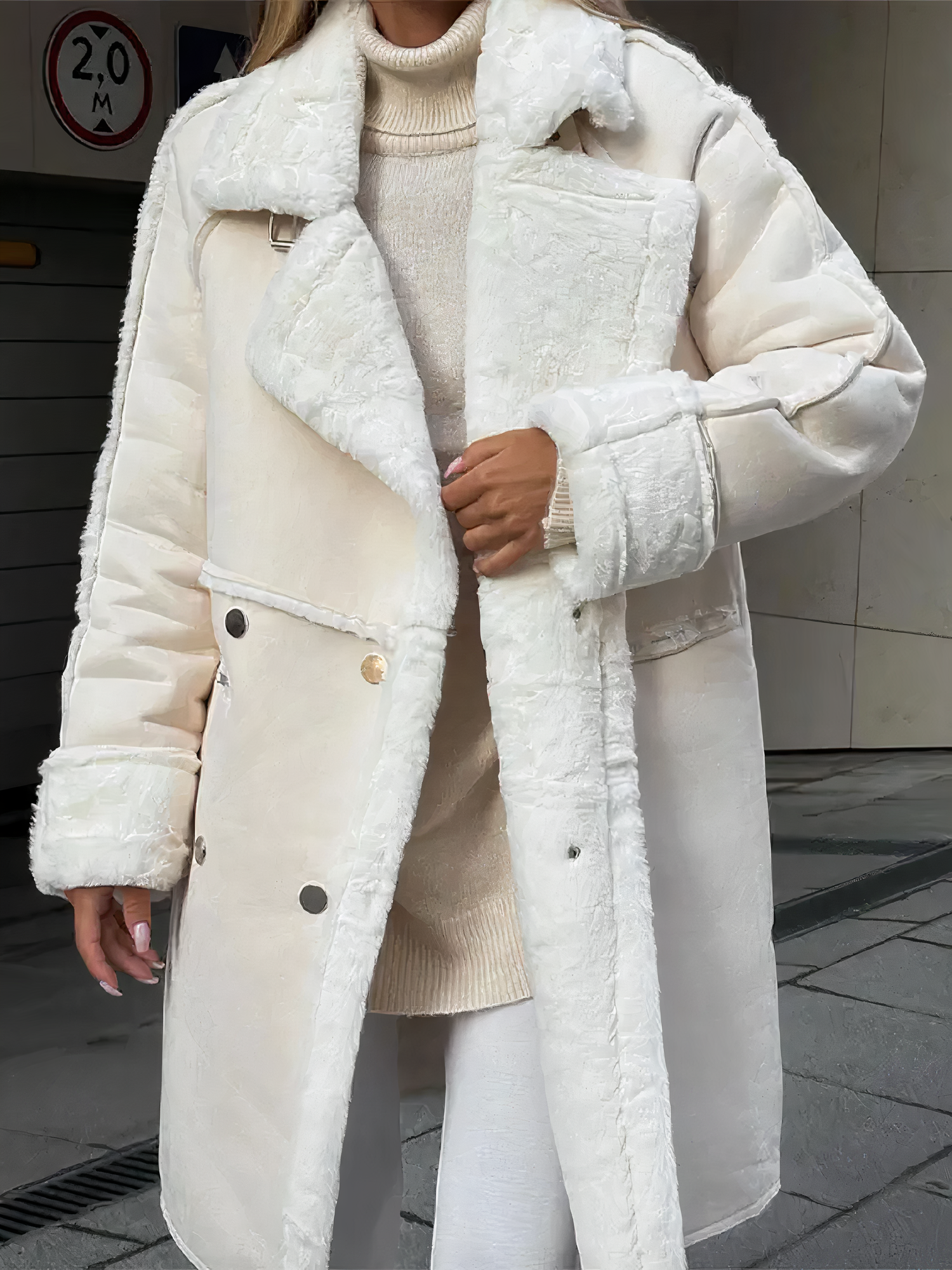 Whitney - Windproof Plush Coat