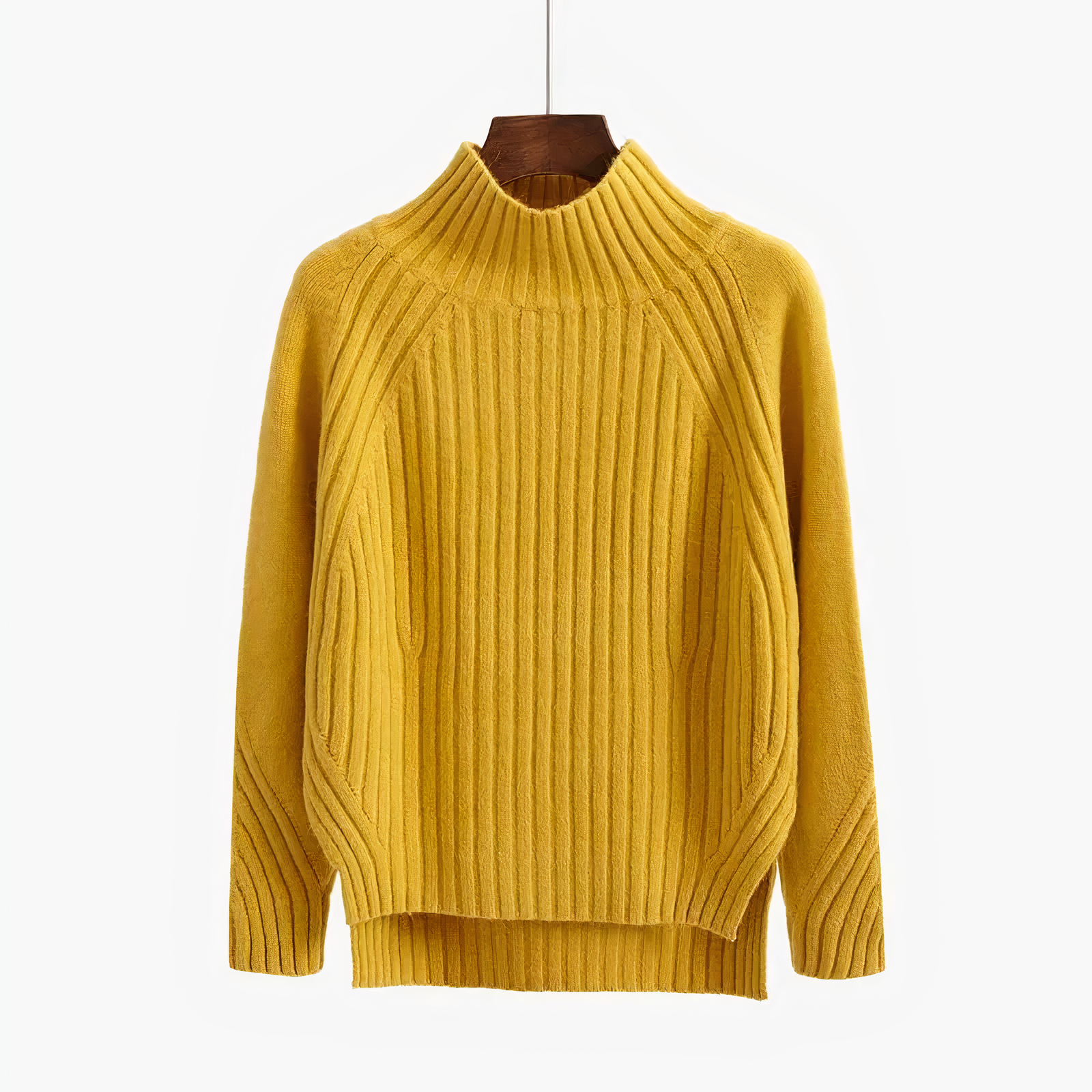 Dina™ - High Neck Knitted Sweater