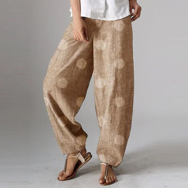 Vintage trousers with elasticated waist