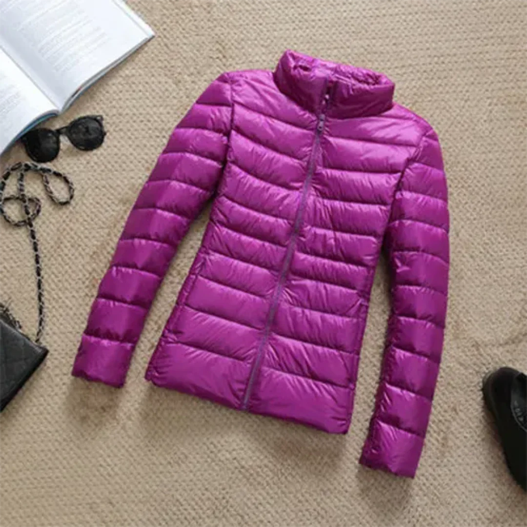 Kennia | Winter Down Zipper Jacket for Women