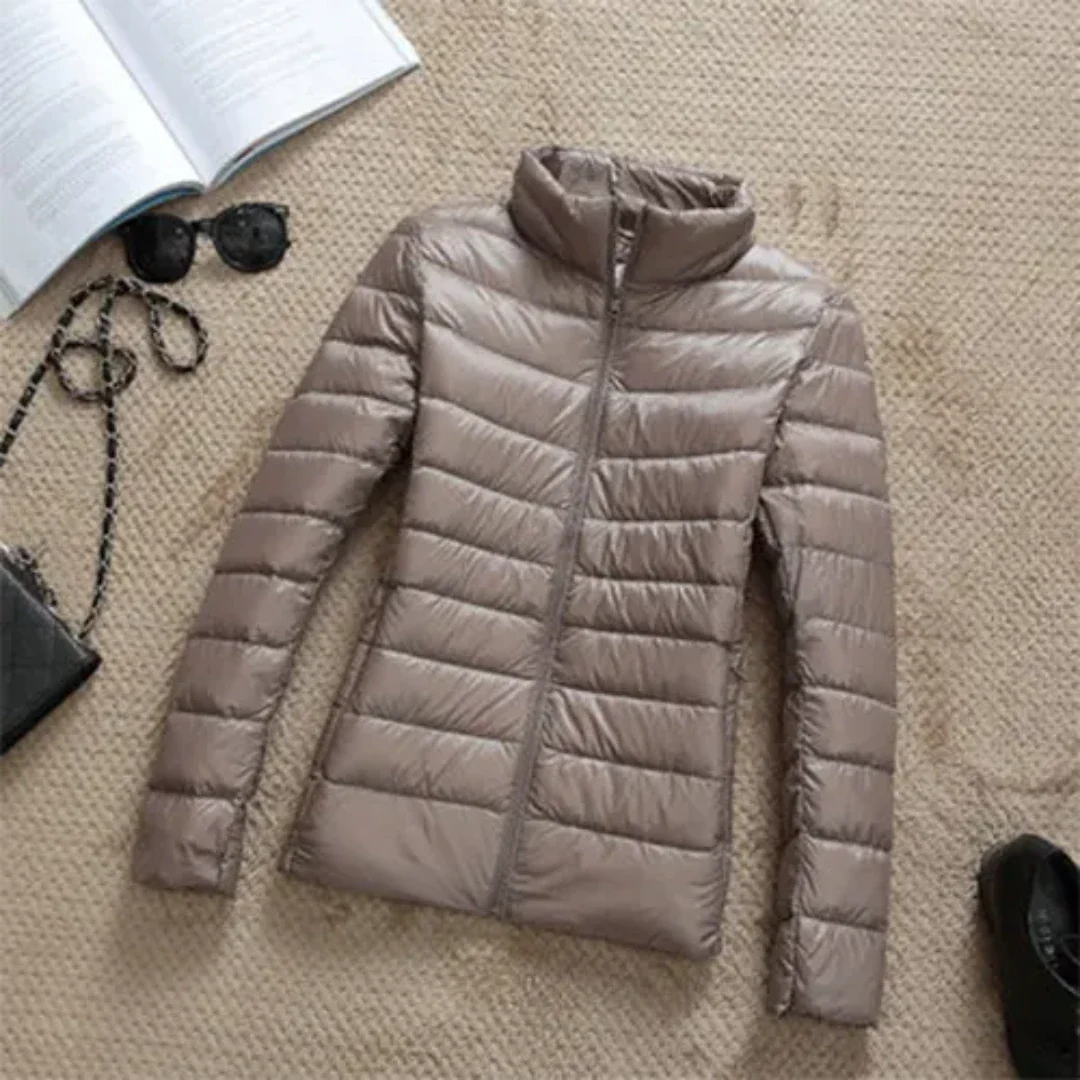 Kennia | Winter Down Zipper Jacket for Women