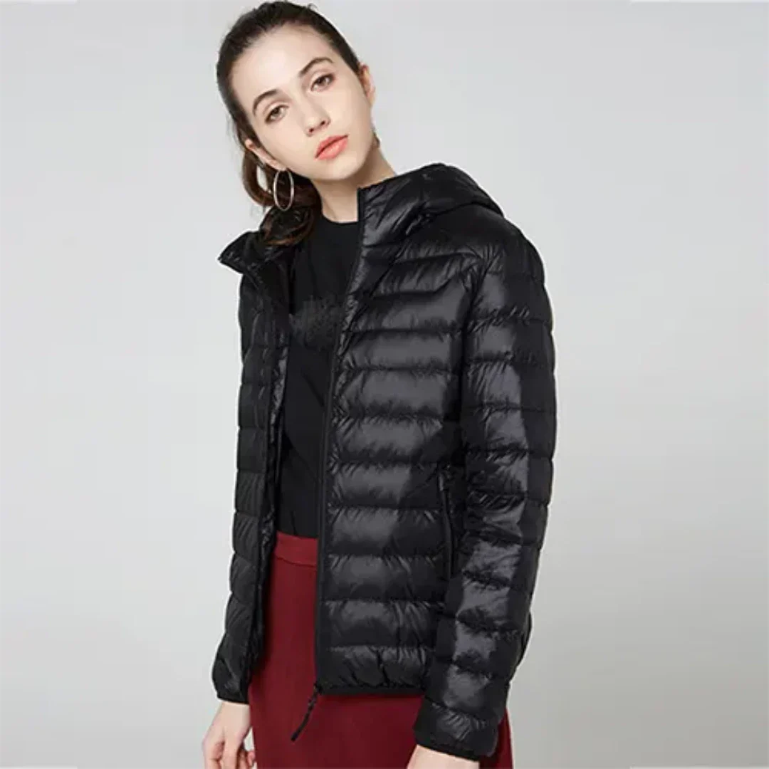 Kennia | Winter Down Zipper Jacket for Women