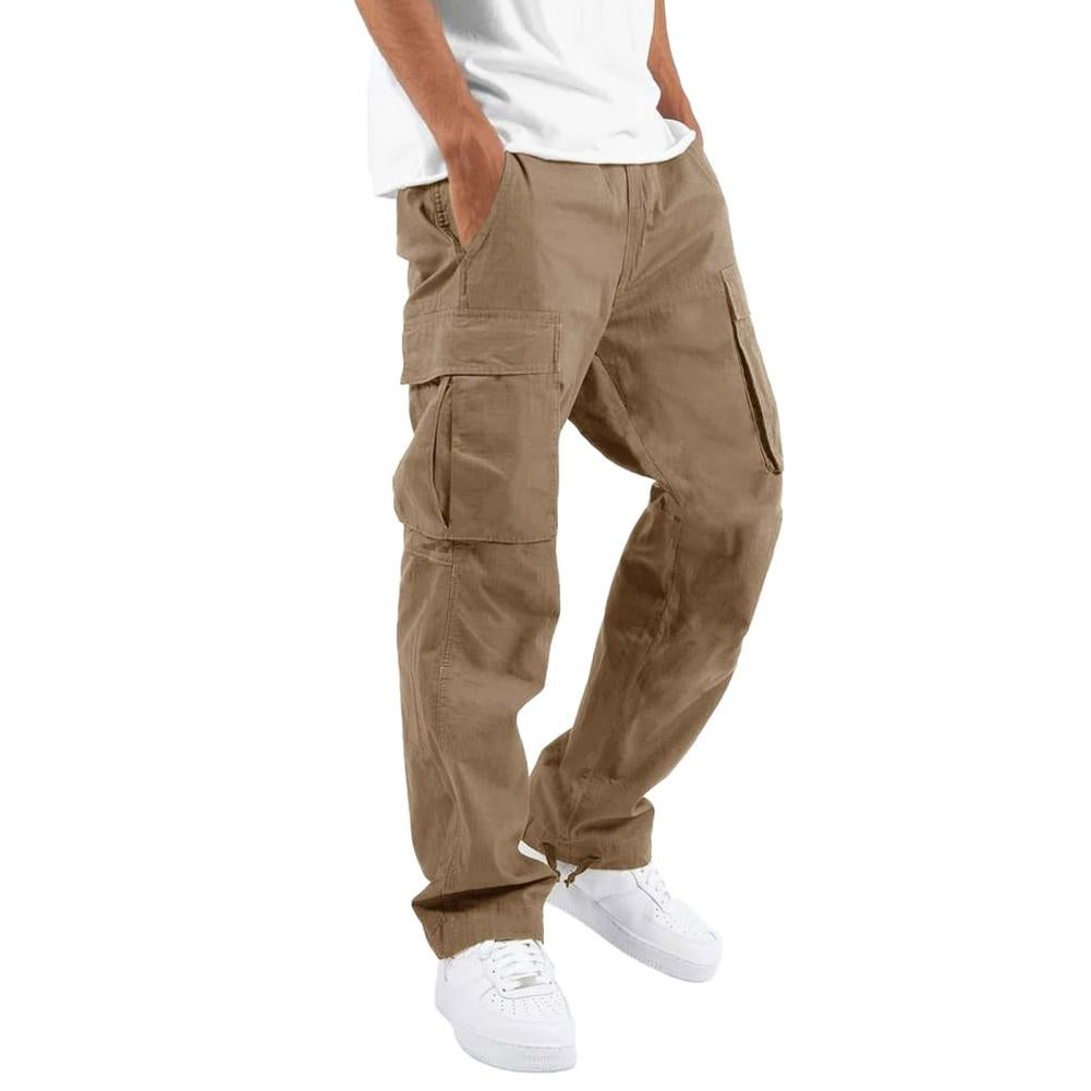 Straight Leg Cargo Pants - 1+1 FREE