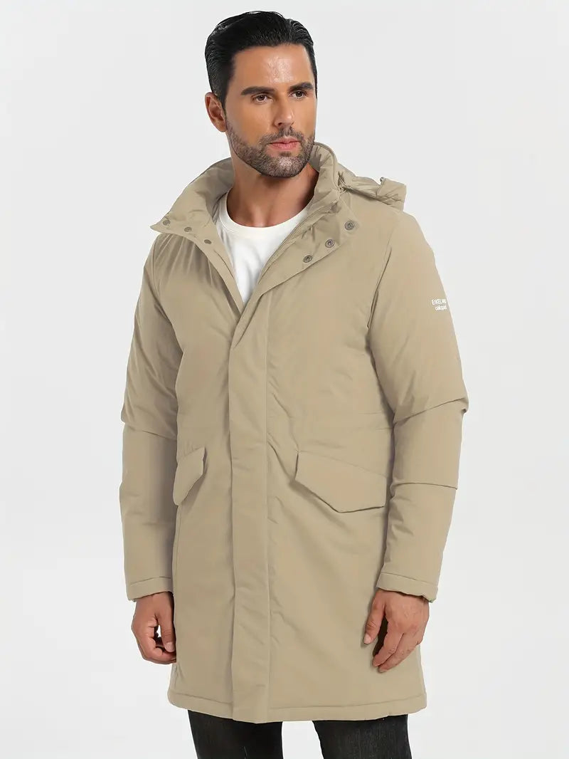 Oakspirit men's jacket with long hood Coat, water resistant