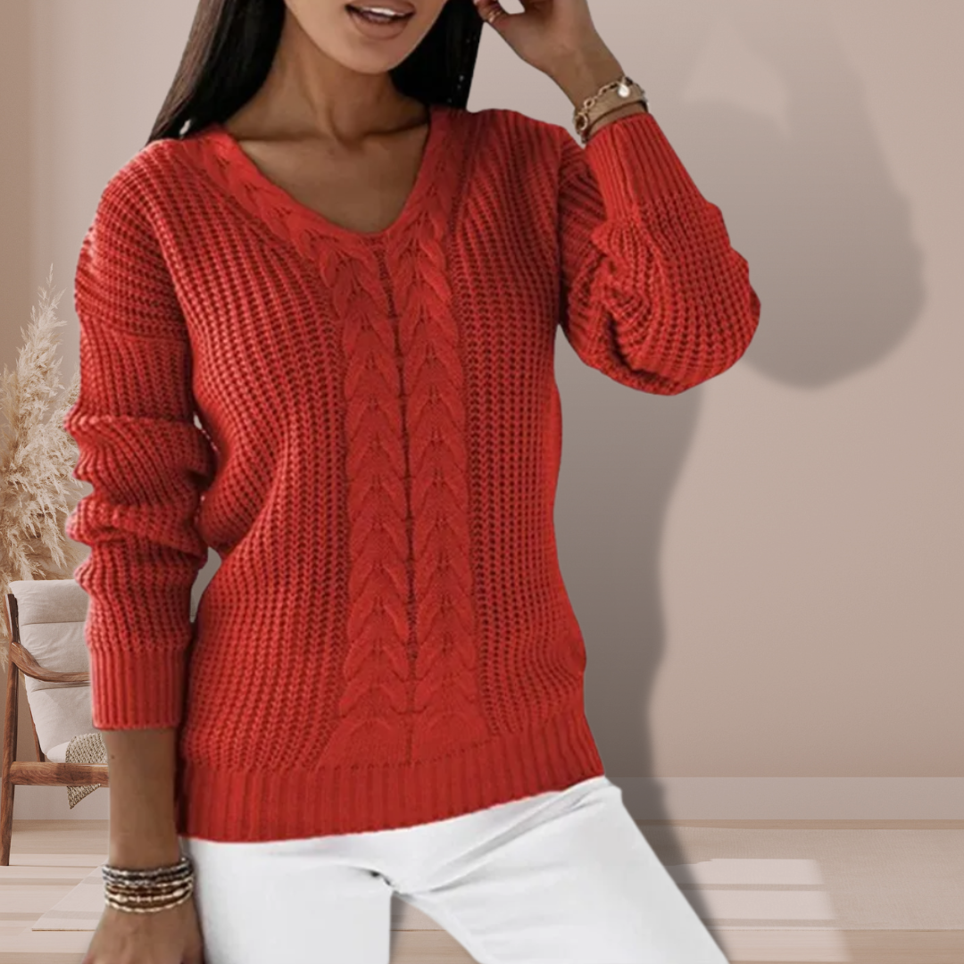 Slim Fit V-Neck Sweater