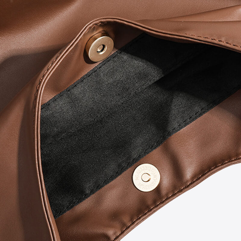 Monica | Leather hobo shoulder bag