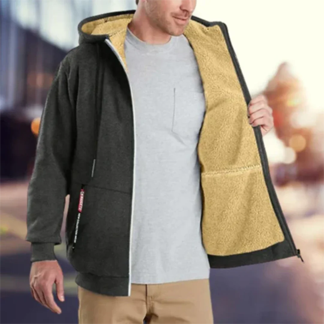 Clover | Winter Warm Hooded Jacket for Men