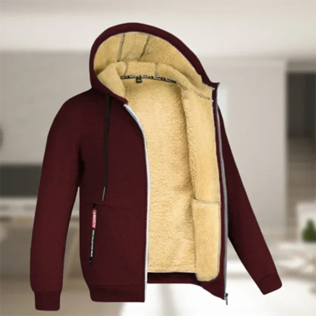 Clover | Winter Warm Hooded Jacket for Men