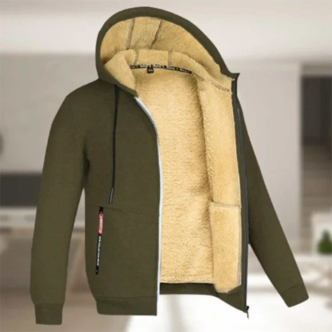 Clover | Winter Warm Hooded Jacket for Men