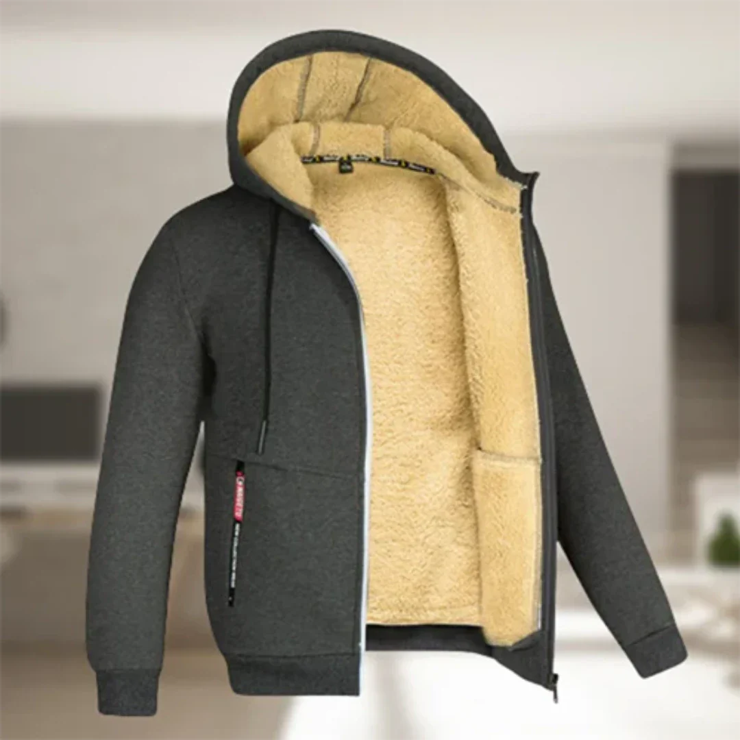 Clover | Winter Warm Hooded Jacket for Men