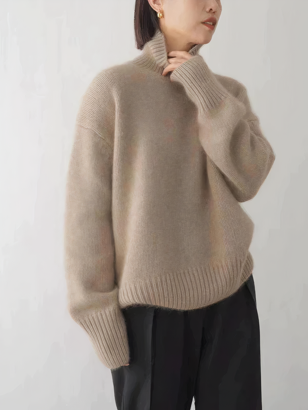 Joanna™ - Cashmere turtleneck jumper