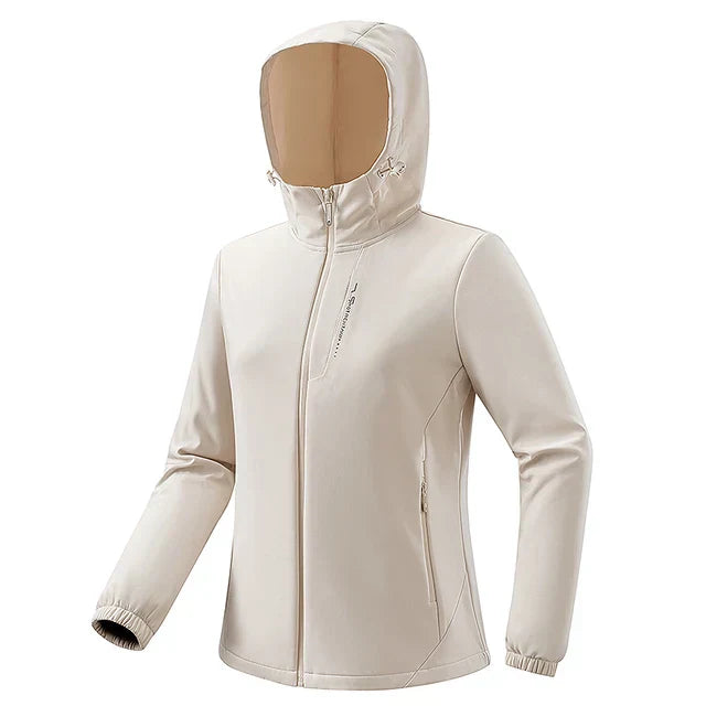 Vicky - Waterproof and windproof fleece softshell jacket for women