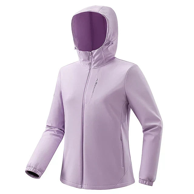 Vicky - Waterproof and windproof fleece softshell jacket for women