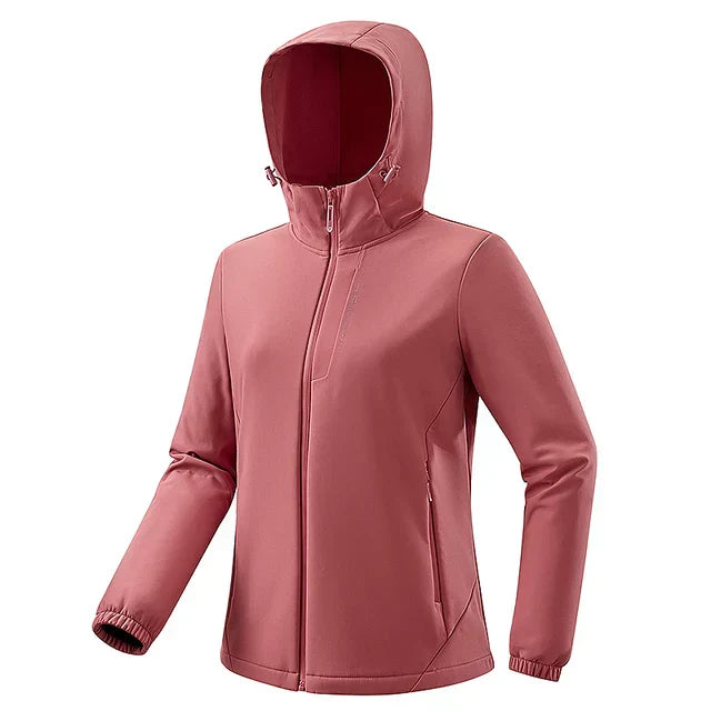 Vicky - Waterproof and windproof fleece softshell jacket for women