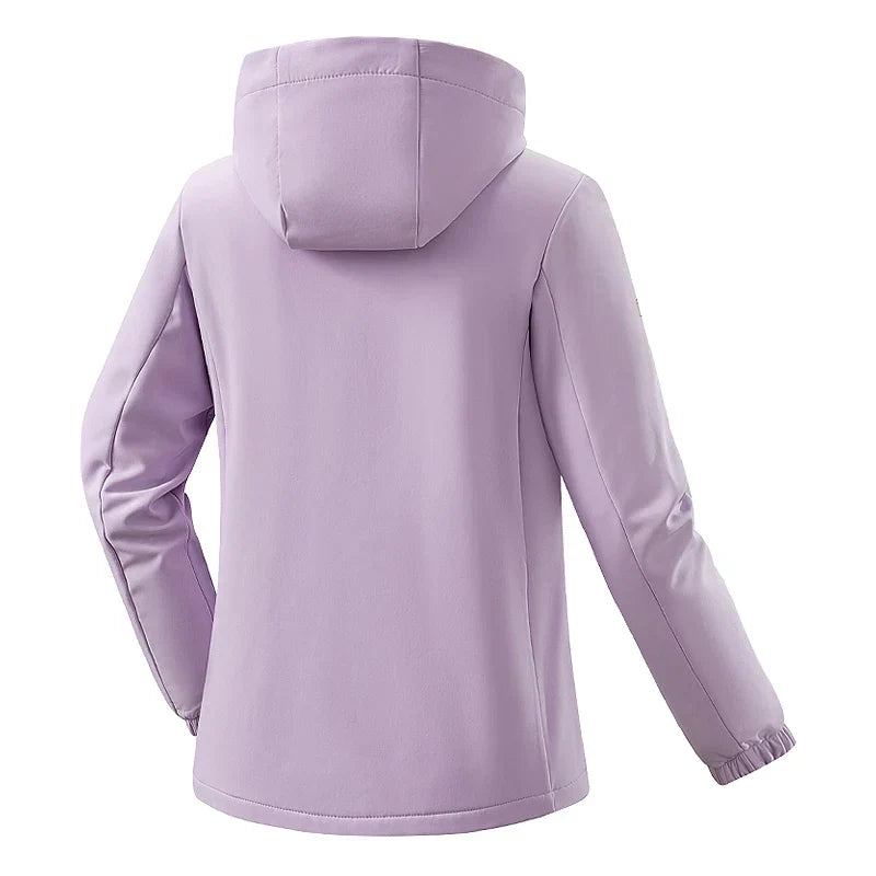 Vicky - Waterproof and windproof fleece softshell jacket for women