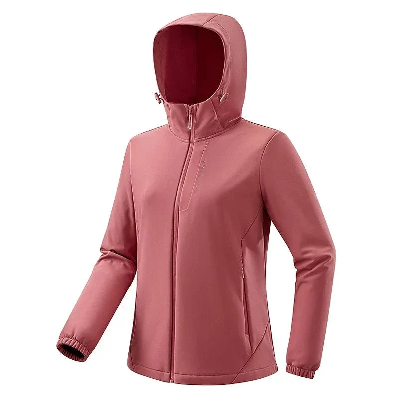 Vicky - Waterproof and windproof fleece softshell jacket for women