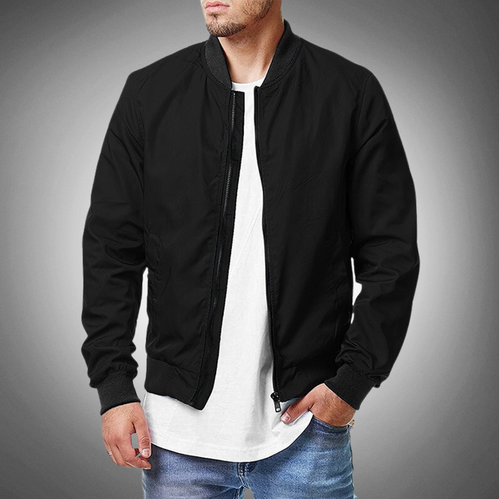 Casual bomber jacket