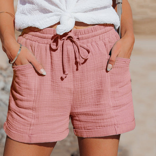 LINDA | Very comfortable cotton Bermuda shorts