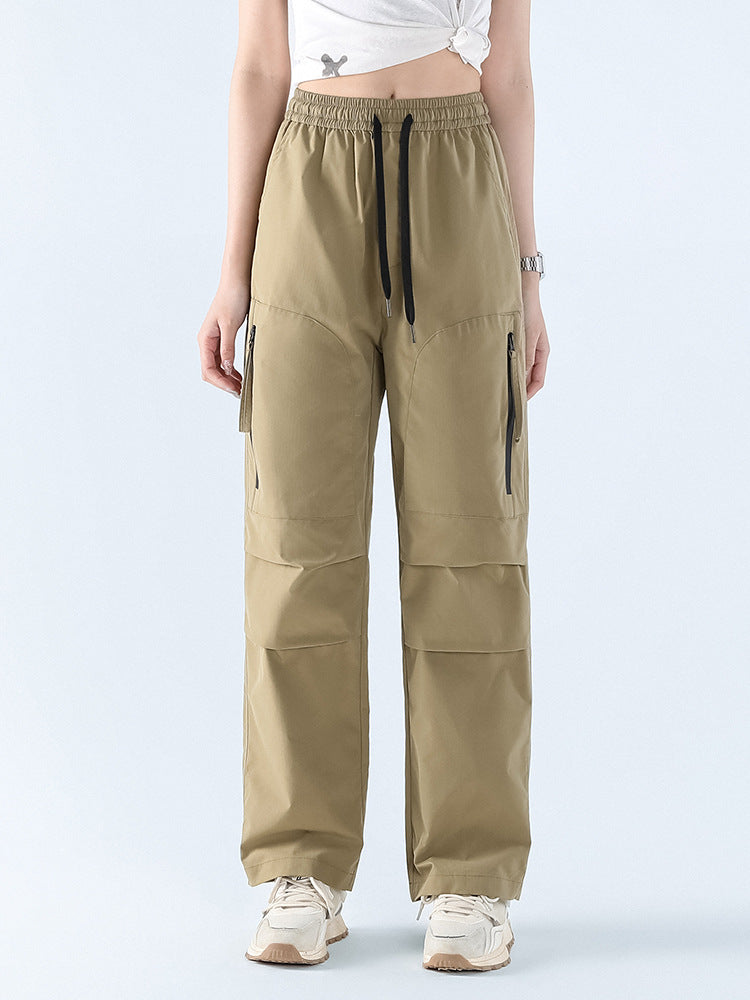 Quick-drying, loose-fitting, straight-cut waterproof leisure trousers