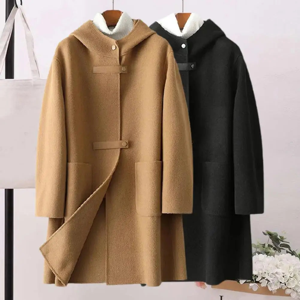 Resie - Elegant Wool Overcoat