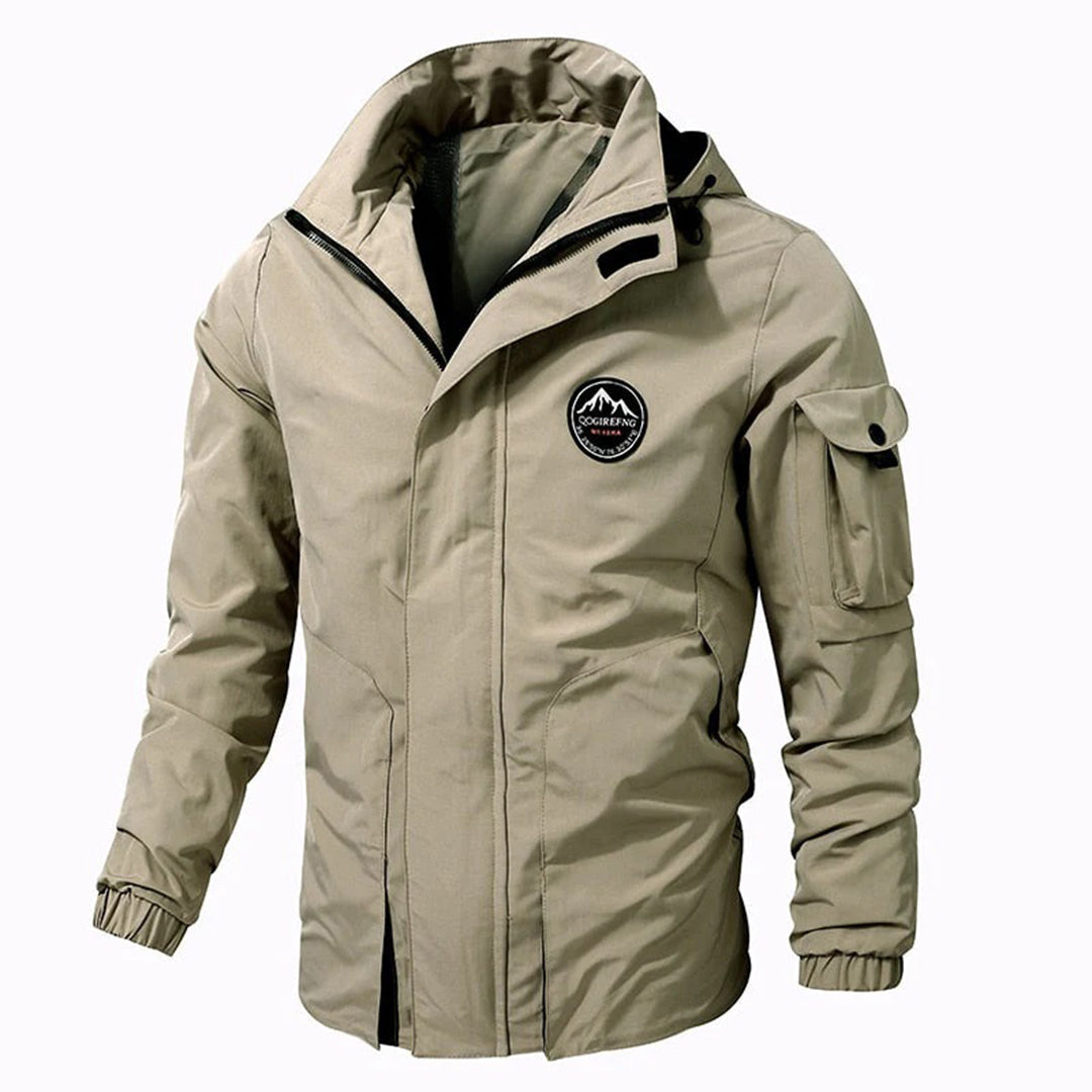 Men's Hooded Waterproof Bomber Jacket