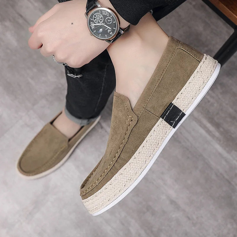 Casual Suede Loafers For Men