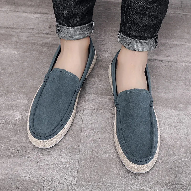 Casual Suede Loafers For Men