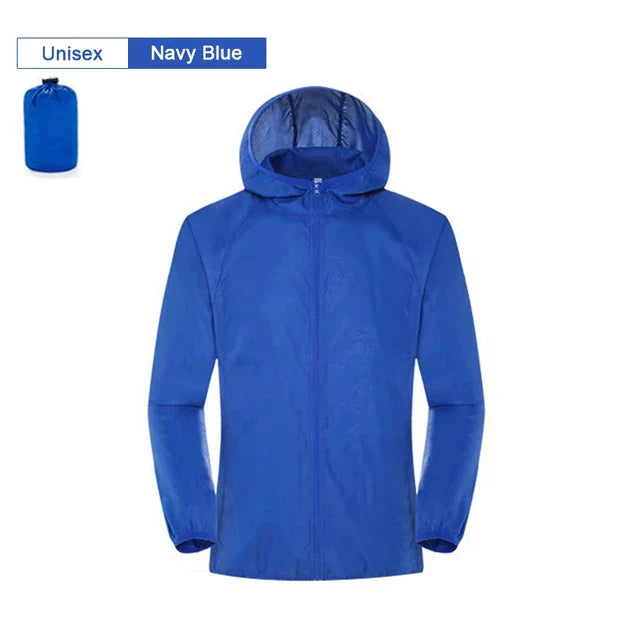 Unisex Waterproof Windbreaker