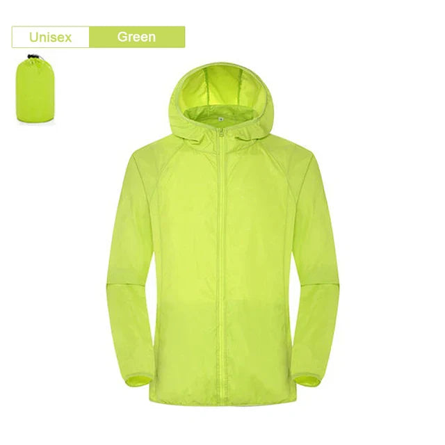 Unisex Waterproof Windbreaker