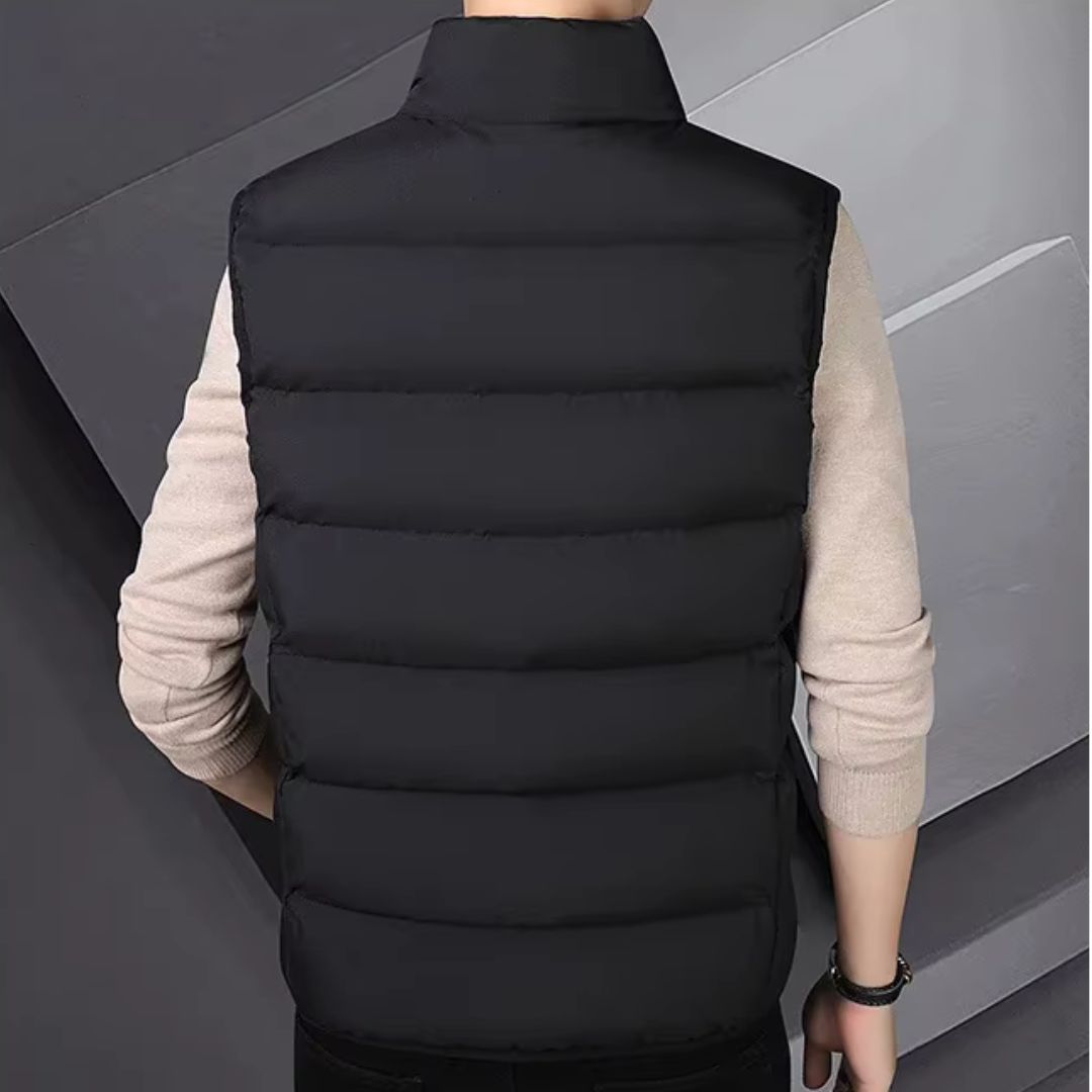 Men's Casual Stand Collar Vest