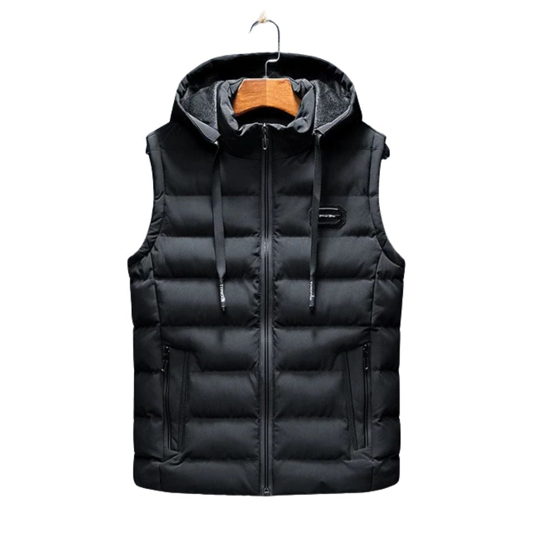 Men's Loose Casual Zipper Vest