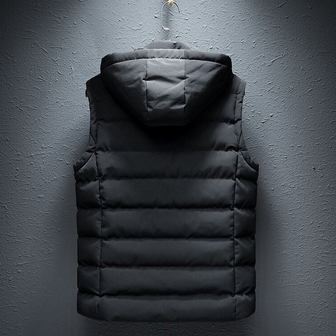 Men's Loose Casual Zipper Vest