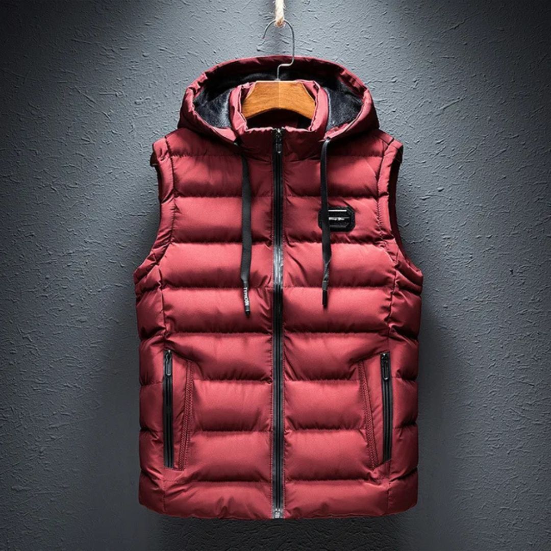 Men's Loose Casual Zipper Vest