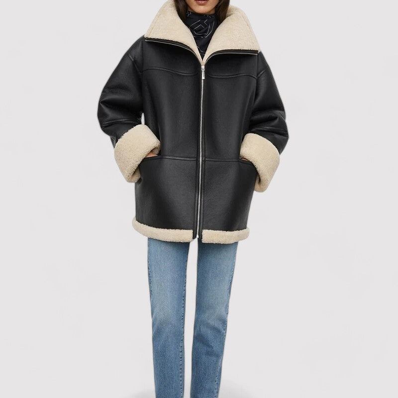 Ancien | Jacket With Warm Fur Lining