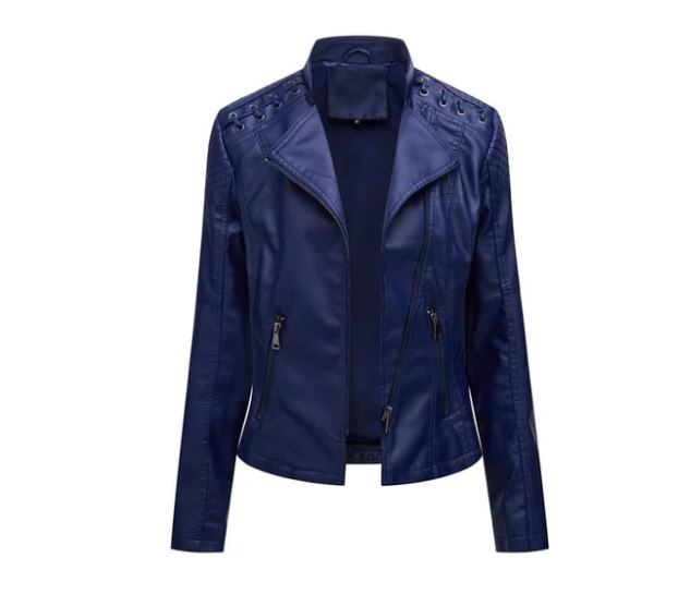 Lambskin leather jacket